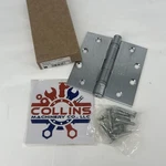 Hager BB1279 Full Mortise Standard Weight Five Knuckle Ball Bearing Steel Hinge. Fixed Price $14.39.