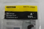Stanley S838-730/DPB904 4" Zinc Plated Tee-hinges T-hinges Band New Package. Fixed Price $7.50.