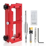 Aluminum Door Jig Adjustable Mortise Fit For 2.5-5" Hinges Square Radi. Fixed Price $46.86.