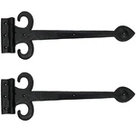 16" Fleur Di Lis-spear Tip Iron RVE-108 Antique Style Hinge.... Fixed Price $24.95.