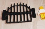 New Lego Cemetary Gate Free Matching Hinges Opens Metal Rods Castle Fortress. Fixed Price $8.43.