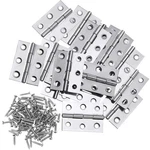 Boao 16 Pieces Small Door Hinges Stainless Steel Folding 1.75 Inch, Silver. Fixed Price $13.45.