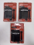 Lot Of 3. Door Hinges 3PACK (9TOTAL) Oil Rubbed Bronze. 1/2 Inch With Stopper. Fixed Price $14.00.