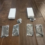 Emtek 9103319 3.5 Door Hinges Black Steel Lot 4 US19 Plain Bearing. Fixed Price $14.99.