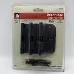 Everbilt 478030 3-1/2" Oil-rubbed Bronze 5/8 Rad Security Hinge Pack. Fixed Price $10.00.