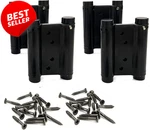 2 Pairs 3 Inch Double Action Spring Hinge Stainless Steel Cafe Door Us. Fixed Price $47.79.