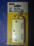 Stanley Door Hinge 85-0275/CD741 Square Corner Brass Nip. Fixed Price $6.99.