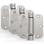 Pack Self Closing Door Hinges, 3.5 Inch Spring Loaded Adjustab.... Fixed Price $51.99.