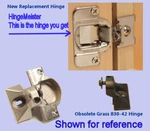Grass 830-42 Replacement Hinge Sold Pairs Easy Install Direct Fit. Fixed Price $14.50.