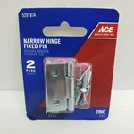 Ace Narrow Hinge Zinc Pack 1-1/2" #5297874. Fixed Price $6.75.