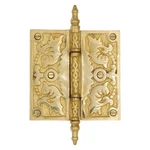 Victorian Polished Brass Door Hinge 4 Inch. Fixed Price $28.94.
