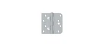 5/8" Radius Plain Bearing Mortise Sq Hinge Security/ Loc. Tab Option Brushed Ch. Fixed Price $12.90.