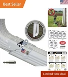 Downspout Gutter Hinge 6 Pack Universal Fit Aluminum White Repair Extension. Fixed Price $94.97.