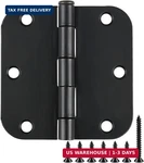Tdchinges 36 Pack Rounded Matte Black Door 3.5 Inch 5/8" Radius Interior. Fixed Price $74.29.