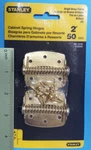 Stanley Cabinet Spring Hinges 2 "( 50 Mm) 80-1510, Bright Brass Finish. Fixed Price $10.00.