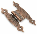 Nos! (2) Vintage Amerock Antique Copper Hinges, For 3/8" Offset Doors, T-1622-AC. Fixed Price $7.99.
