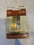 Gate House Brass Hinge 4-PACKS 1", 3/4", Jewelry Box Uu. Fixed Price $5.00.
