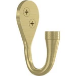 (5-2PK)-NATIONAL Hardware Powell 2-5/8 In. Brushed Gold Knurled Hook N337-911. Fixed Price $69.89.