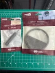 2-PACK Lot National Hardware N336-700 Cooper Reed Door Stop Knocker Matte Black. Fixed Price $24.38.