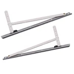 Truth 14.12.00 Egress Casement Hinge Kit, 13" Track With Snap Ring, Pairs, E-ga. Fixed Price $29.27.