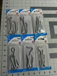 6-PACK Lot National Hardware N122-168 Heavy Gate Hook & Staple 4" Farm Barn. Fixed Price $13.12.