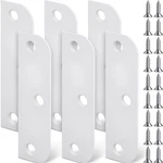 Lounsweer 6 Pcs Hinge Filler Plates 3.5 Inch With 5/8 Door Edge White. Fixed Price $21.82.