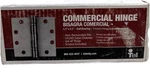 3 Tell Commercial Hinges HG100005 Ball Bearing, 4.5" X Satin Chrome 105. Fixed Price $16.61.