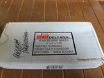 X 1/4" Radius Hinge, Deltana Steel Hinges S44R4HD3 Polished Brass. Fixed Price $14.99.