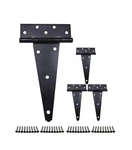 Qcaa Stainless Steel Extra Heavy Hinge, 10", Black, 4 Pack, Made Taiwan. Fixed Price $143.78.