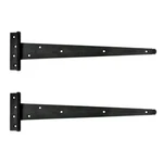Strap Door Hinge Rsf Black Iron Light Duty 19" Pack Of 2. Fixed Price $71.99.