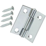 Everbilt 1-1/2" Zinc Narrow Utility Hinges 240 982 (5 Packs Of 2). Fixed Price $6.99.