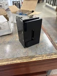 Crl V1E044MBL Matte Black Vienna Series Wall Mount Offset Back Plate Hinge. Fixed Price $46.20.