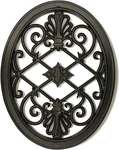Nuvo Iron Decorative Insert For Fencing, Gates, Home, Garden - Oval, 13" X 17.... Fixed Price $65.99.