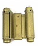 2 New Door Self Closing Spring Hinge Ultra 35590 Double 3" Brass Tone. Fixed Price $10.00.