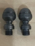 Baldwin Solid Brass Hinge Acorn Tip Finial Antique Nickel 1092-151. Fixed Price $16.99.