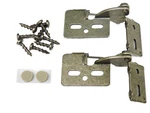 Youngdale #3 Antique Brass 5/16" Overlay 1/2-3/4" Thick Door Concealed Snap.... Fixed Price $28.96.