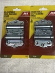 Of Ace Adjustable Self Closing Hinge Zinc #5292461 (each Packaging HAS2). Fixed Price $24.99.
