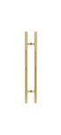 Crl LP48BR Polished Brass 48" Ladder Style Pull Handle. Fixed Price $342.44.