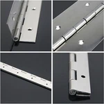 Pcs Inch Stainless Steel Piano Hinge Heavy Duty With 36 Screws For Cabin. Fixed Price $14.30.