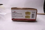 (10-PK) Design House Door Hinge Satin Brass 3.5" 181404. Fixed Price $17.37.