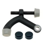 Solid Brass Hinge Door Stop Matte Black. Fixed Price $12.60.