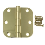 15 Pack Warwick 3" Door Hinges 5/8" Radius Corner Polished Brass DA3010PB. Fixed Price $49.44.