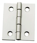 National Hardware N211-014 Satin Nickel Steel V1802 Hinge 1-1/2 X 1-1/4 In.. Fixed Price $8.98.