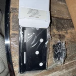 2 Emtek 9101410B 4"X4" Square Corner Steel Door Hinges Oil Rubbed Bronze New. Fixed Price $14.99.