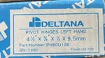 Deltana PH60U10B 4-3/8" X 5/8" 1-7/8" Hinge (pair) Oil Rubbed Bronze *read*. Fixed Price $80.99.