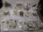 7 Pairs Amerock Satin Nickel 3/8 In. Self-closing Inset Hinge, BPR3428G10. Fixed Price $34.99.