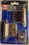 Vintage Bulldog Hardware Self Closing Cabinet Hinges Antique Brass D-295 Nip. Fixed Price $13.44.