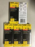 Stanley 3 1/2"CORNER Door Hinges 08-2100 Steel Satin Brass New Five Boxes. Fixed Price $44.87.