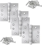 Stainless Steel Door Hinges, 4" Heavy Duty 4X4 Inch, Silver. Fixed Price $70.99.