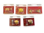 5 Brainerd Solid Brass Hinges Screws New Package Nos Various See Description. Fixed Price $20.85.